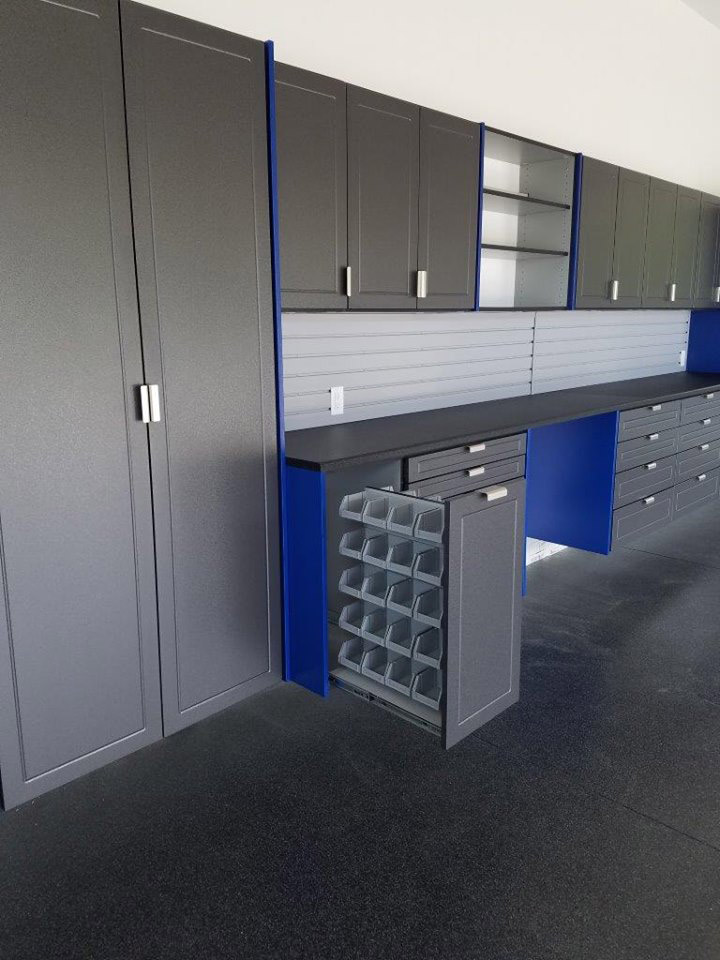 Pewter Garage Cabinets San Diego CA