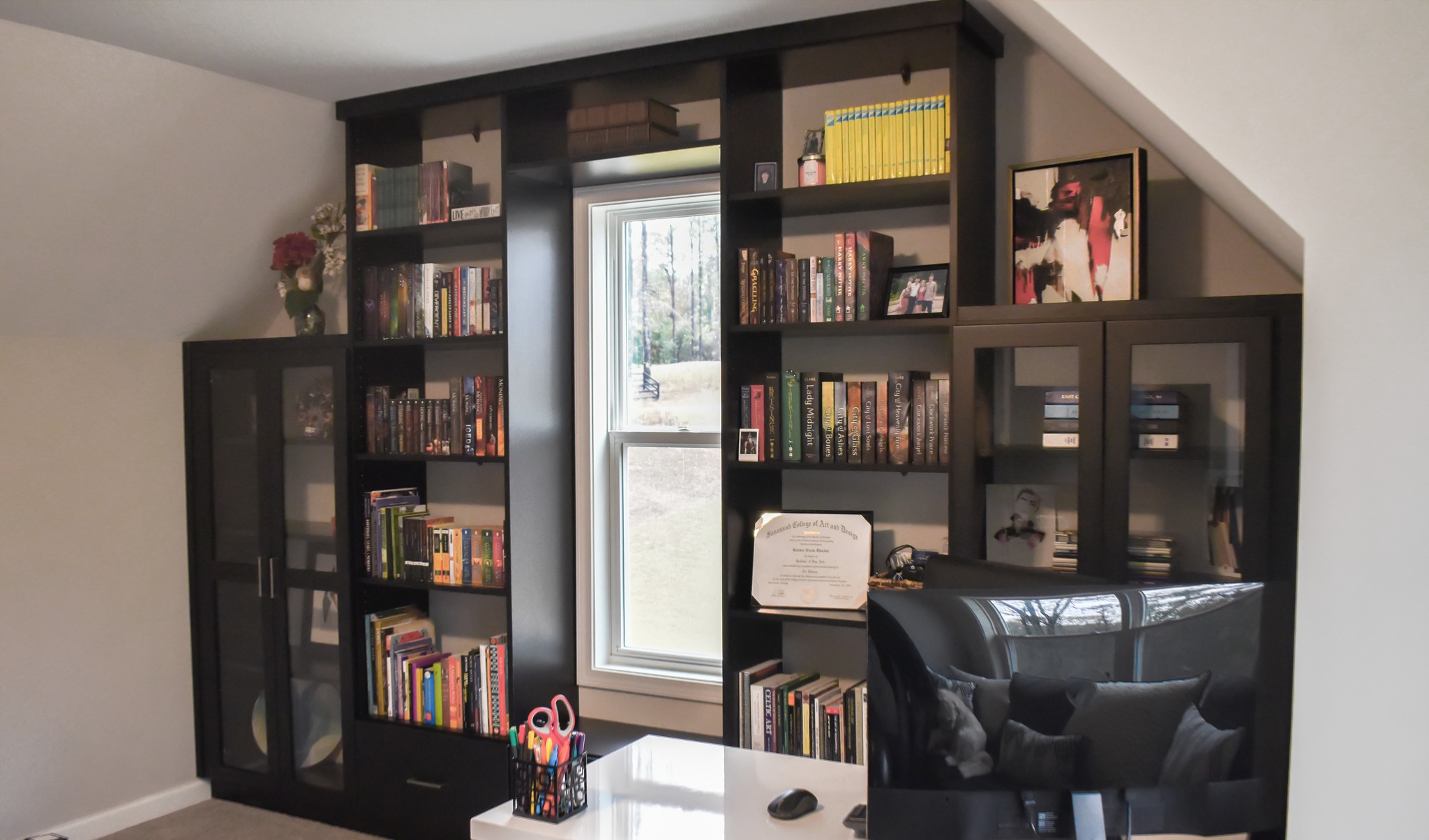 Custom Bookshelf San Diego CA